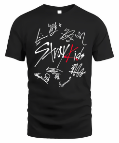 Stray Kids Signature Tour Shirt