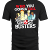 Real Ghostbusters Children Black Call Em Shirt