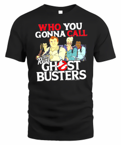 Real Ghostbusters Children Black Call Em Shirt
