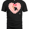 Short n Sweet Sabrina Carpenter Coquette Heart Kittens Vintage Valentine's Gift Shirt