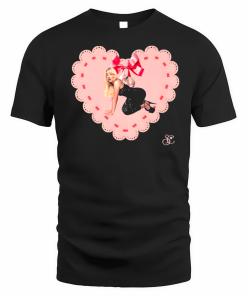 Short n Sweet Sabrina Carpenter Coquette Heart Kittens Vintage Valentine's Gift Shirt