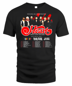 Royal Flush Tour 2025 Heart Band Gift Shirt