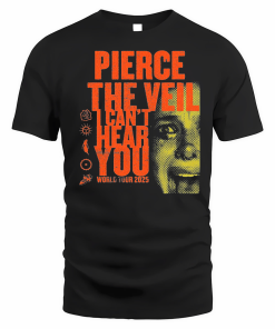 Pierce The Veil Concert 2025 I Can't Hear You Tour Fan Merch Shirt