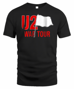 U2 Music Band War Tour Shirt