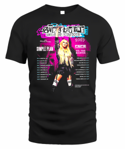 Avril Lavigne 2025 Tour Fan Merch Shirt