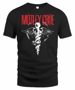 Vintage Motley Crue Dr Feelgood Snake Band American Gift Shirt