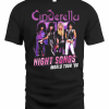 Cinderella Adult Night Songs Tour Black Shirt